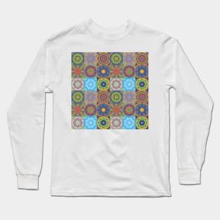 patchwork Long Sleeve T-Shirt
